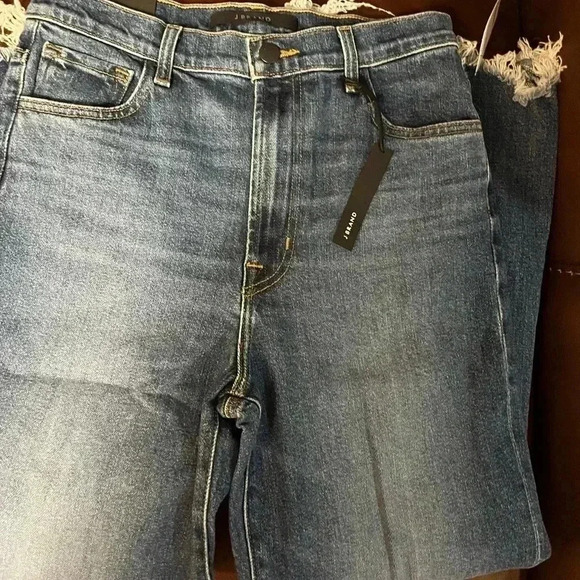 NWT J Brand Julia High Rise Flare Rigid Jeans Wonderland Deconstruct 28 - Picture 7 of 7